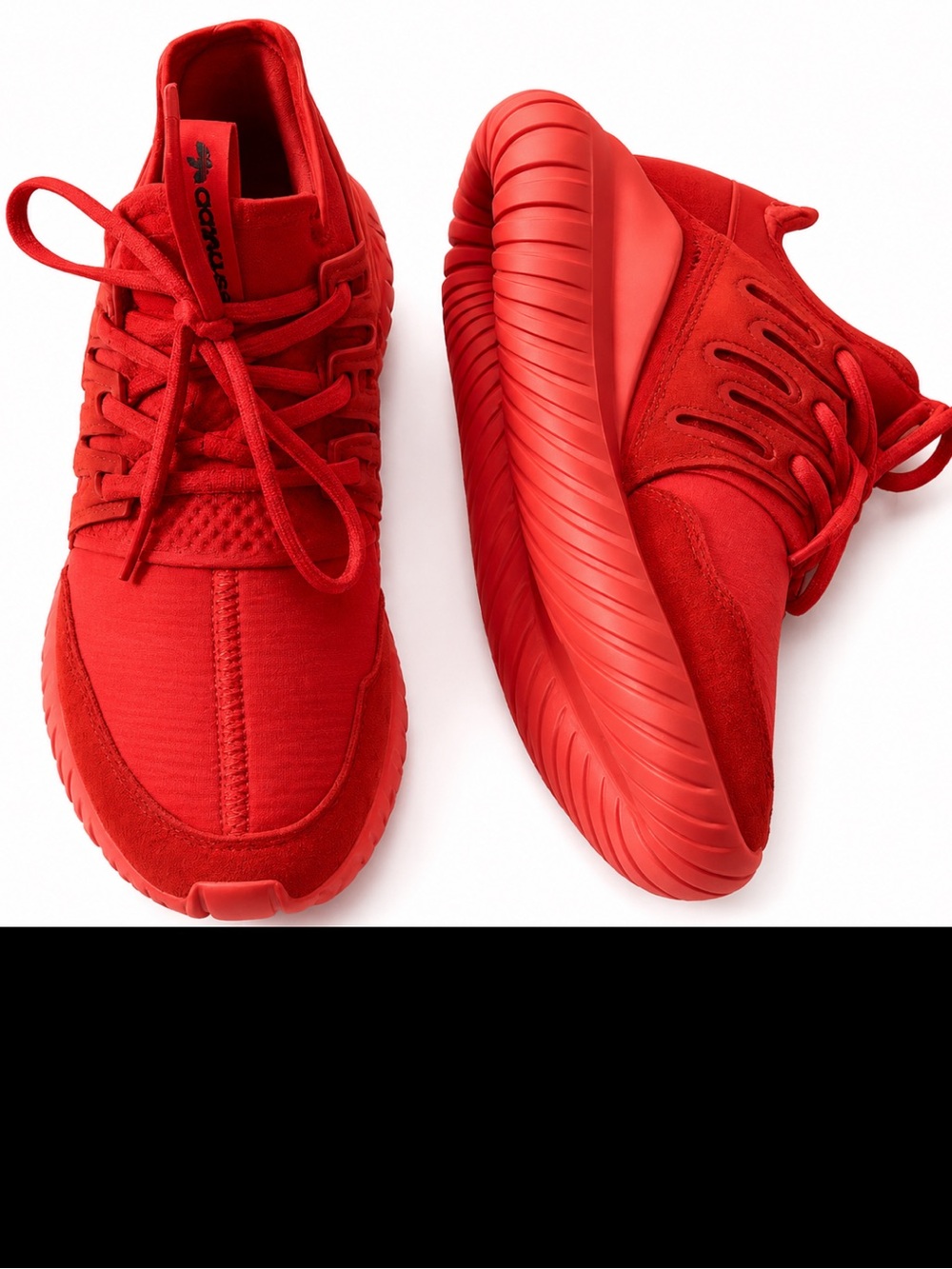 Adidas Tubular Radial Red Sneakers US 4.5